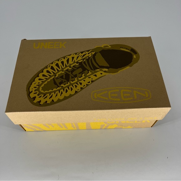 KEEN NEW UNEEK SNK SNEAKERS BROWN SUGAR BLACK WOMEN’S 8.5 MEN’S 7 HIKING OUTDOOR - Picture 10 of 13